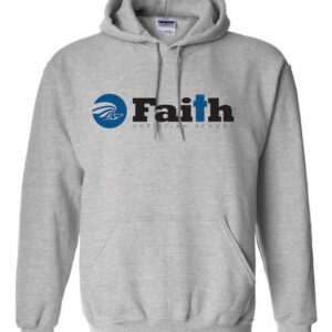 Faith Christian Sport Grey Hoodie
