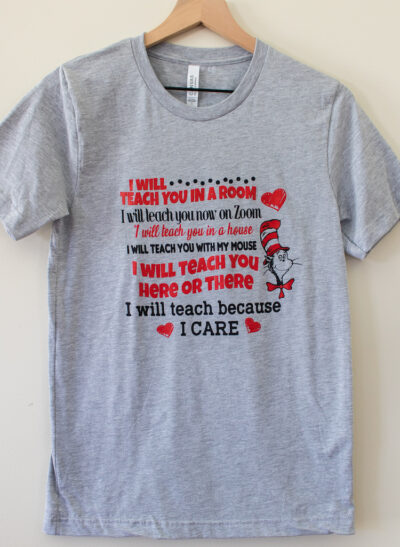 I Will Teach t-shirt