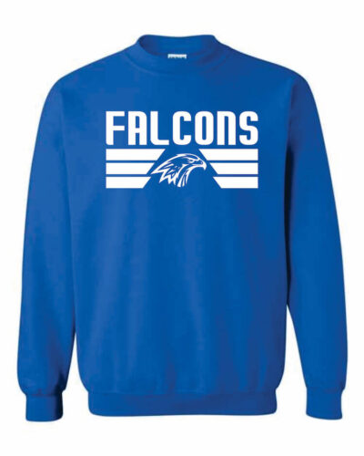 Faith Christian Block Logo Gildan Crewneck