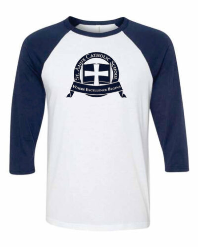 St. Anne Long Adult Baseball Shirt