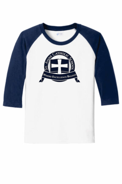 St. Anne Long Youth Baseball T-Shirt