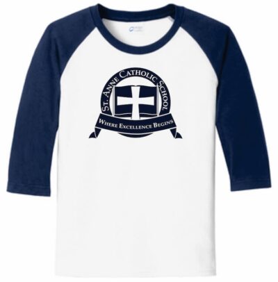 St. Anne Long Youth Baseball T-Shirt