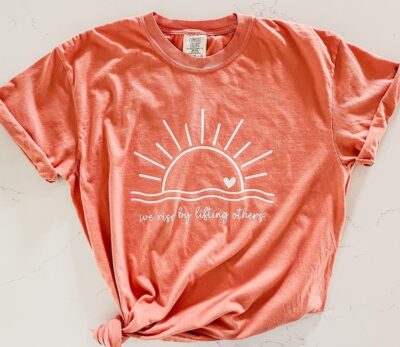 We Lift by Lifting T-Shirt