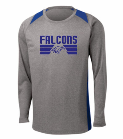 Faith Christian Block Logo Sport Tek Long Sleeve