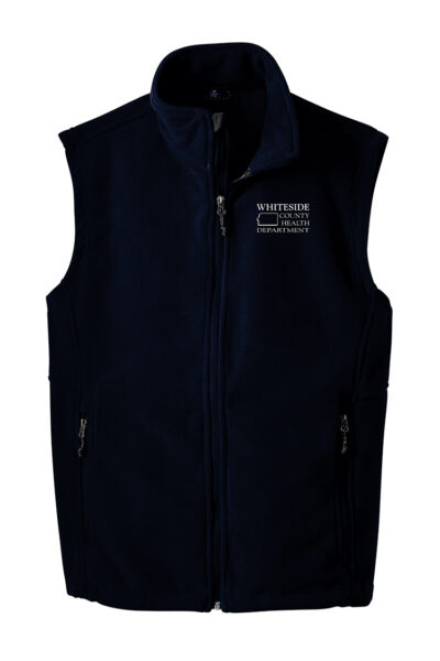 Whiteside County Health Mens Fleece Vest