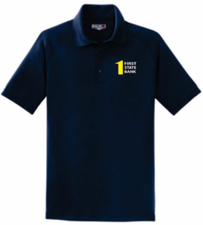 First State Bank Mens Polo