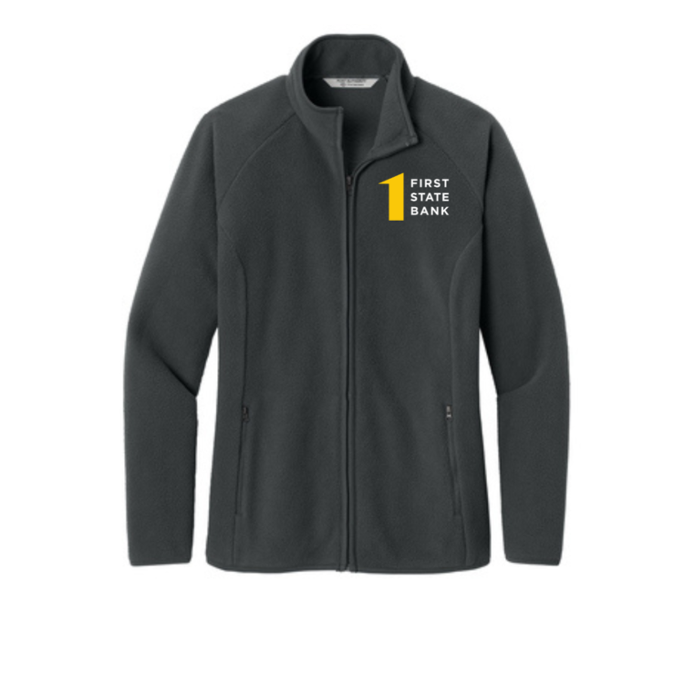 First State Bank Womens Raglan Fleece - Image 2