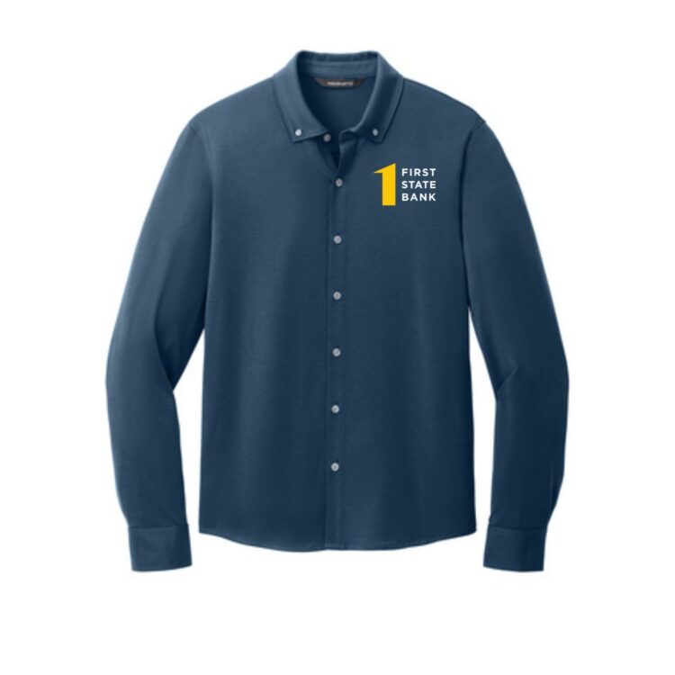 First State Bank Stretch Jersey Long Sleeve Shirt - Image 2