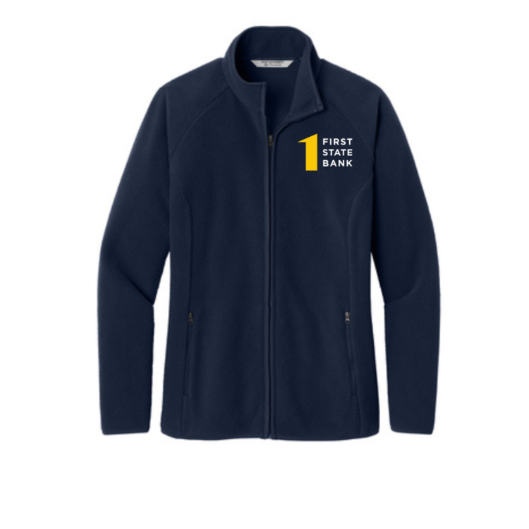 First State Bank Womens Raglan Fleece - Image 3