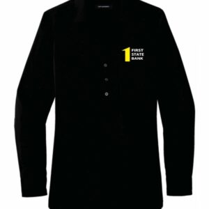 First State Bank City Stretch Tunic Blouse
