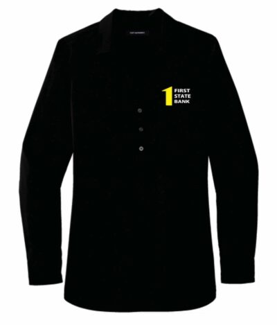 First State Bank City Stretch Tunic Blouse