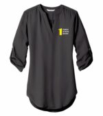 First State Bank 3/4 Sleeve Tunic Blouse
