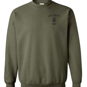 Lee County K9 No One Fights Alone Gildan Crewneck