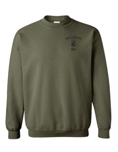 Lee County K9 No One Fights Alone Gildan Crewneck