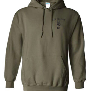 Lee County K9 No One Fights Alone Gildan Hoodie