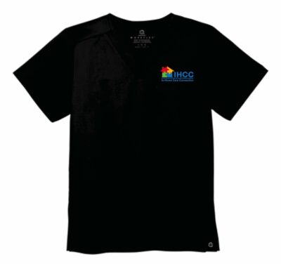 In-Home Care Connection Mens Scrub V-Neck Top