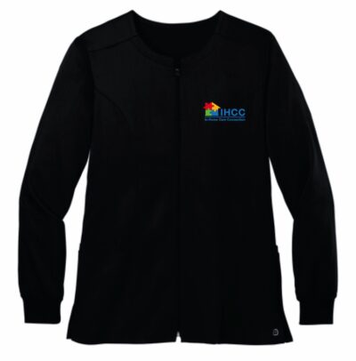 In-Home Care Connection Women's Full-Zip Scrub Jacket