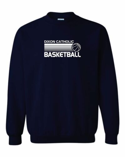Dixon Catholic Basketball Crewneck