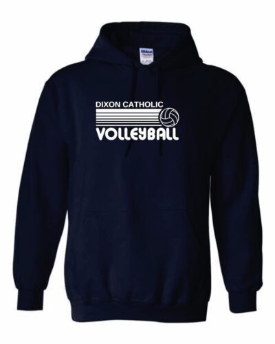 Dixon Catholic Volleyball Hoodie