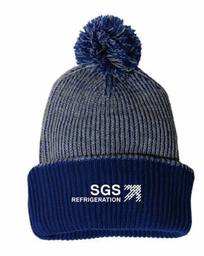 SGS Refrigeration Pom Pom Hat