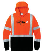 Ag View CornerStone ANSI 107 Class 3 Heavy-Duty Fleece Pullover Hoodie