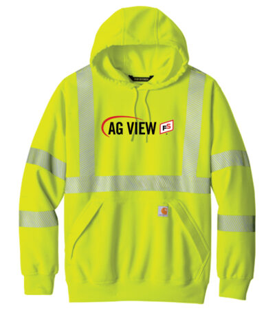 Ag View Carhartt ANSI 107 Class 3 Hooded Sweatshirt