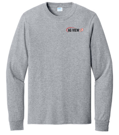 Ag View Port & Company Long Sleeve Core Blend Tee