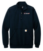 Ag View Carhartt Midweight Quarter Zip Mock Neck Sweatshirt
