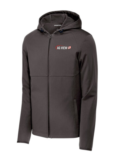 Ag View Sport Tek Hoodied Soft Shell Jacket