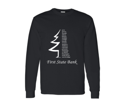 First State Bank Christmas Long Sleeve T-Shirt