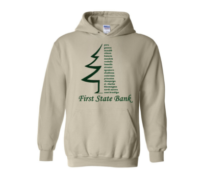 First State Bank Christmas Hoodie