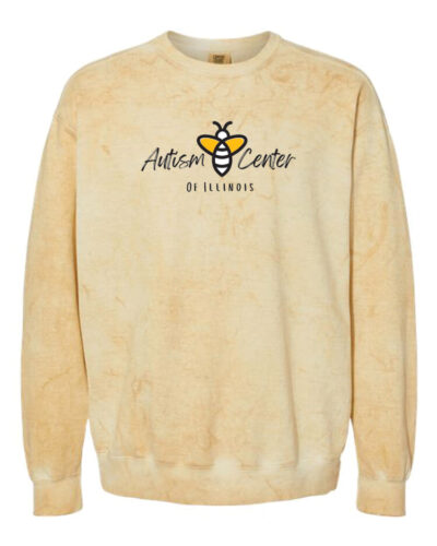 Autism Center of Illinois Empowering Children Colorblast Crewneck