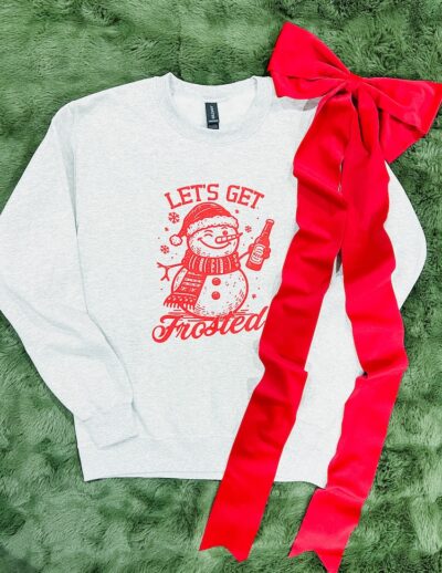 Lets get frosted crewneck