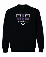 Dixon Baseball Ball Logo Crewneck