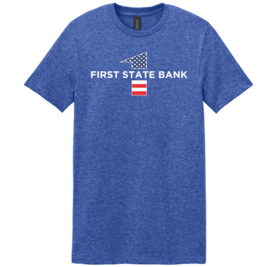 First State Bank Flag T-Shirt