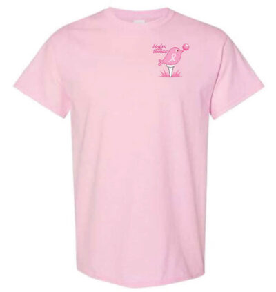 Birdies for Boobies Pink T-Shirt