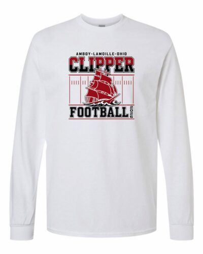 Amboy Clipper Football 2026 Long Sleeve Tshirt