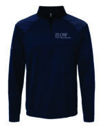 OSF Adidas Men's A520 Navy quarter-zip pullover