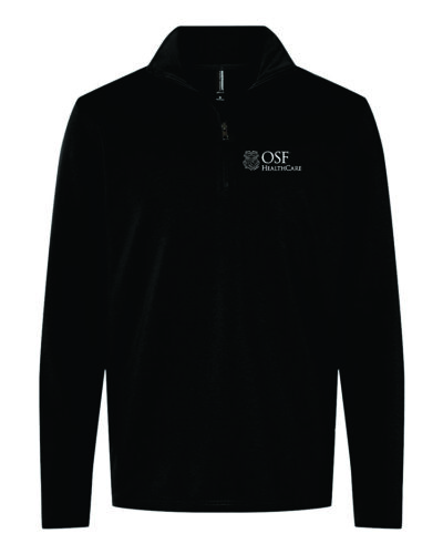 OSF Men's Perform Quarter-Zip Pullover EXP20PQ Black