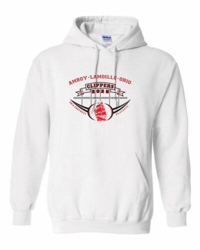 Amboy Clipper Football 2026 Playoff Hoodie