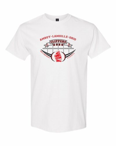 Amboy Clipper Football 2026 Playoff T-Shirt