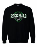 Rock Falls Baseball Crewneck Sweatshirt
