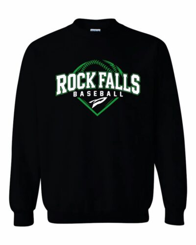 Rock Falls Baseball Crewneck Sweatshirt