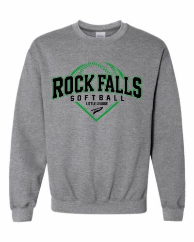 Rock Falls Softball Crewneck Sweatshirt